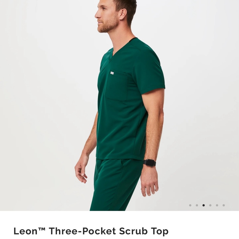New Leon Men’s Figs Scrub Top